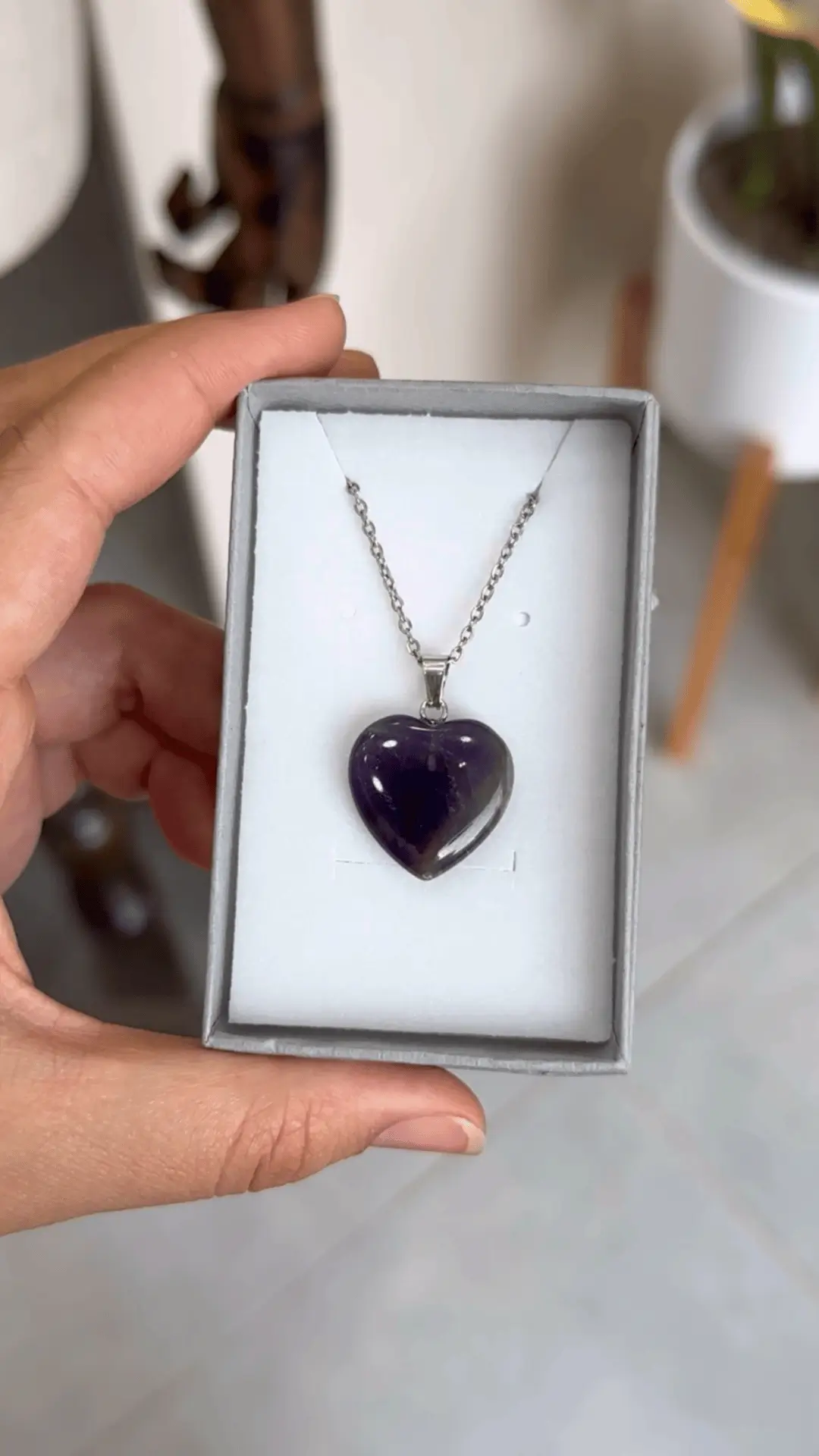 Pendentif : Améthyste Violette